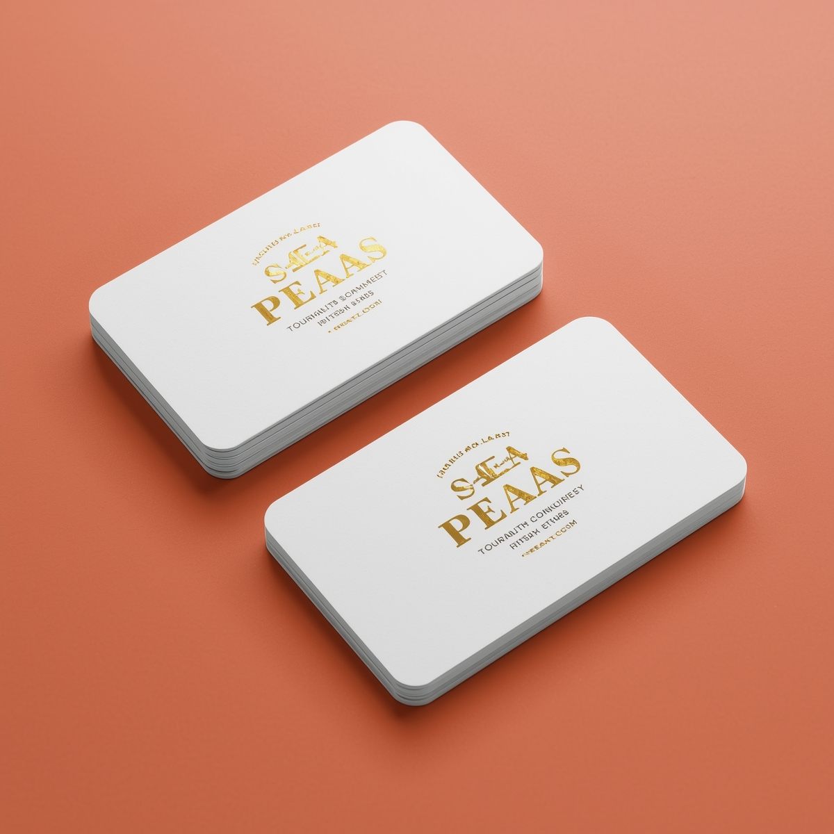 Classic Business Card with Glossy Finish