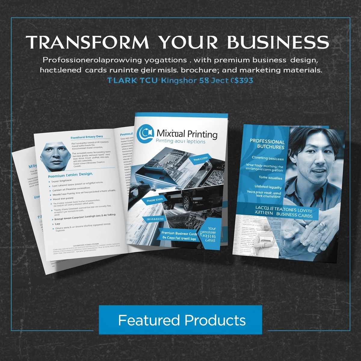 Custom Fold Brochure Design